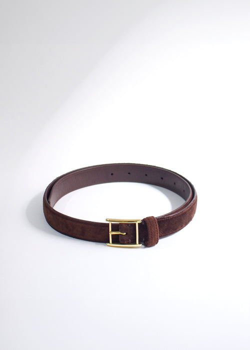 【残り1点】Dress-Belt Horse Suede