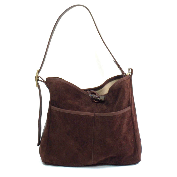 【1点のみ】2 Pocket Tote Bag Horse Suede